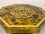 Mid-Century Modern Mid-Century Octagonal Brass and Burl Veneer Coffee Table, 1970s For Sale - Image 3 of 18