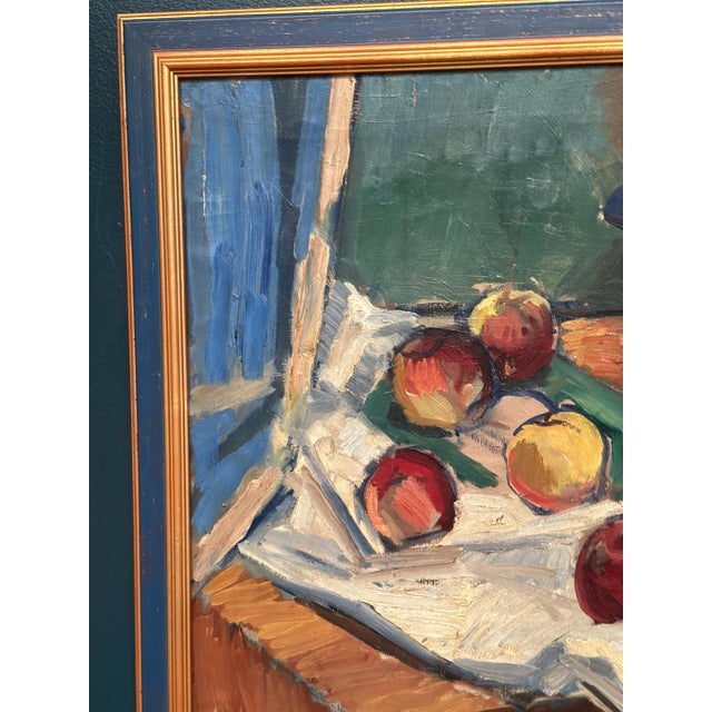 Albert Gammelgaard, Still Life, 1931, Oil on Canvas, Framed For Sale - Image 14 of 18