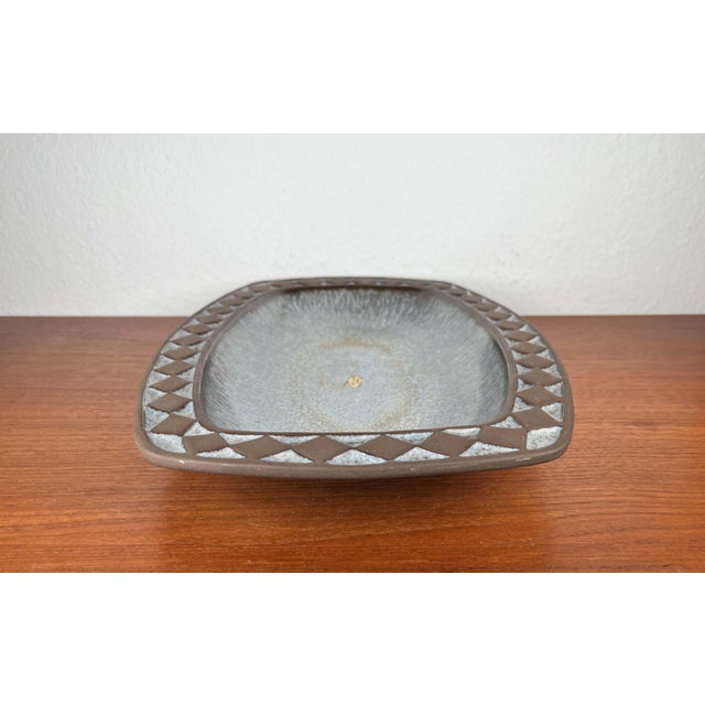 Large Mid-Century Modern Danish Studio Pottery Bowl from Frank Keramik, 1960s For Sale - Image 10 of 18