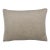 Schumacher Dixon Mohair 16" Lumbar Pillow In Stone For Sale