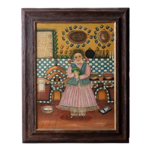 Agapito Labios - Girl in Kitchen