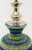 This stylish and chic Italian lamp dates to the 1960s and is glazed terracotta. The piece has been rewired at some point...