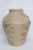 Art Deco RRP Co Roseville Lucia Vase Tall Ceramic Raised Floral Motif Cream Color 4527b For Sale - Image 3 of 14