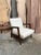 Cream Vintage Mid Century Lounge Chairs For Sale - Image 8 of 10