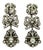 Vintage Silver Earrings, Set of 2 For Sale