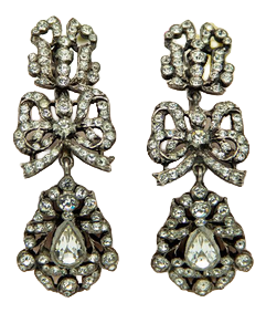 Vintage Silver Earrings, Set of 2