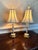 Vintage Lenox Porcelain & Brass Table Lamps - A Pair For Sale - Image 11 of 12