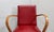 Beech Chair in the style of Baumann, 1950s For Sale - Image 4 of 18