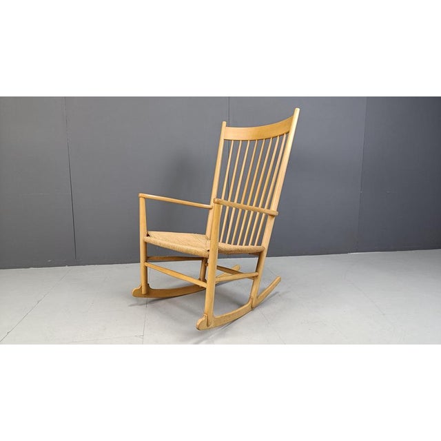 J16 Rocking Chair by Hans Wegner for FDB Mobler, 1960s For Sale - Image 4 of 10