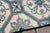 Art Deco Tiles Set of 8 Large Portuguese Sage Green & White Floral Geometric Design c.1920s For Sale - Image 11 of 16