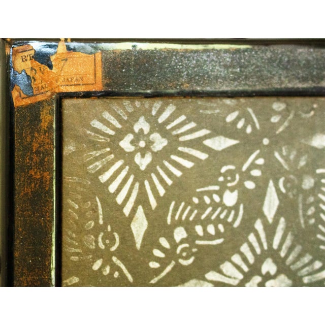 1960s Shōwa Era Japanese Byobu Screen "Travels of Genji Monogatari" For Sale - Image 15 of 17