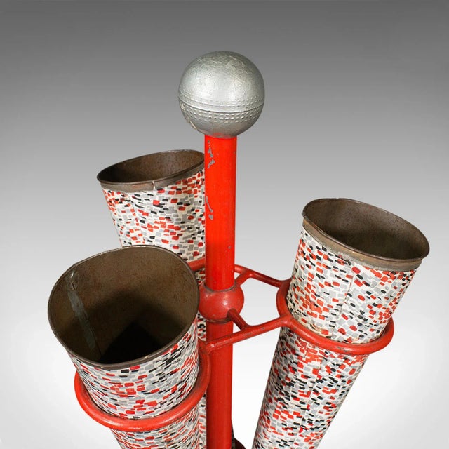 1960s Vintage Continental Decorative Umbrella Stand For Sale - Image 10 of 13