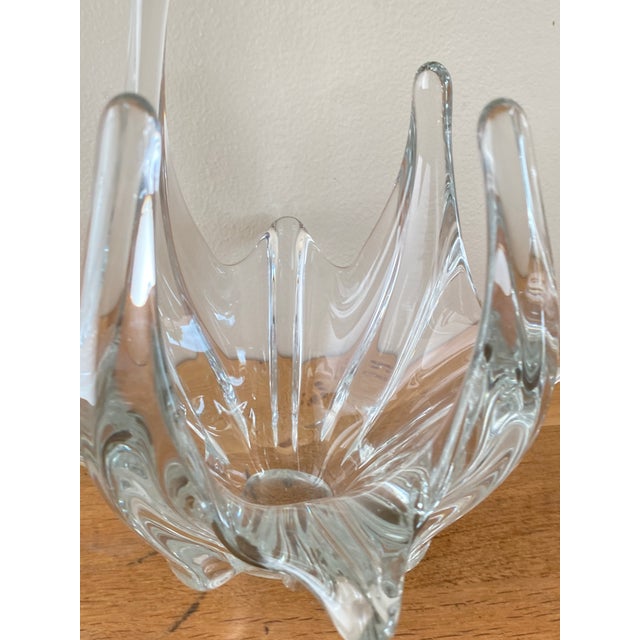 Large Vintage Crystal Centerpiece, 1960s For Sale - Image 15 of 18