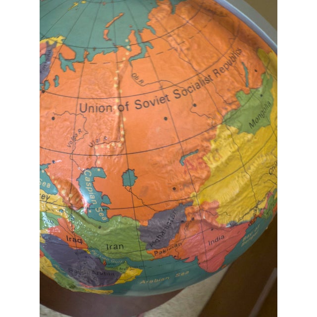 Vintage Nystrom 12” Readiness Globe, Circa 1980s For Sale In Cincinnati - Image 6 of 16
