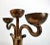 Metal Brutalist Candleholder in Brass and Nickel, Italy, 1970s For Sale - Image 7 of 11