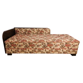 Art Deco Sofa in Fabric For Sale