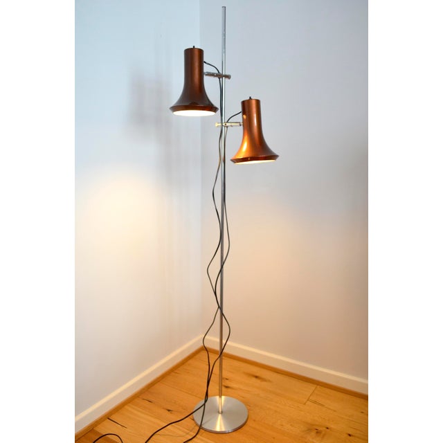 Vintage Scandinavian Floor Lamp attributed to Jo Hammerborg for Fog & Mørup For Sale - Image 10 of 10