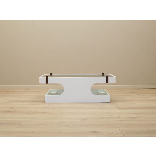 Italian Glass Coffee Table, 1970s For Sale - Image 3 of 18