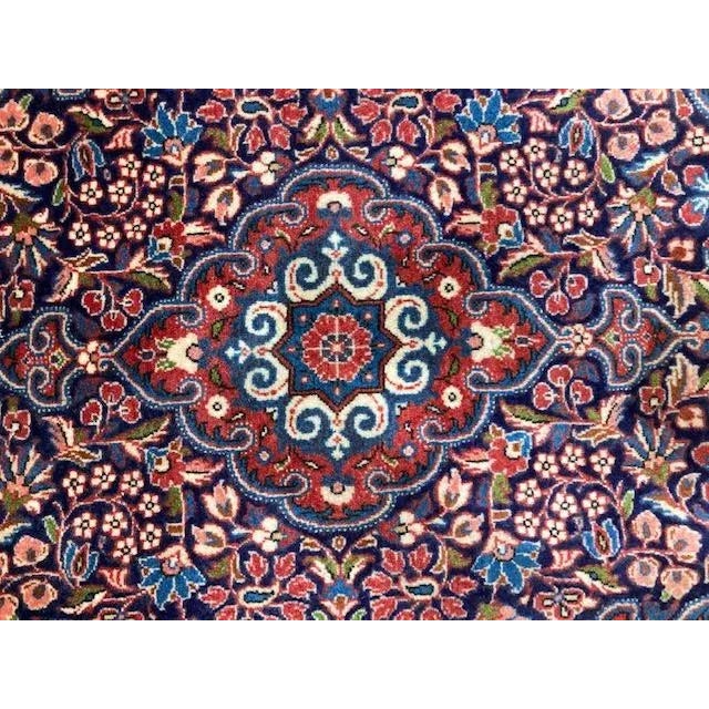 Textile 1970s Fine Persian Sarouk Runner, 2'5" X 8'9" For Sale - Image 7 of 11