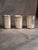 Late 19th Century Antique French Silver Kiddush Cups Beakers .800 Gabriel Pascal Gp Hallmarked c.1890 - Set of 3 For Sale - Image 5 of 11