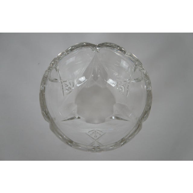 Late 20th Century Vintage Waterford Marquis Crystal Cut Romance Heart Bowl Candy Dish, Signed Germany For Sale - Image 5 of 9