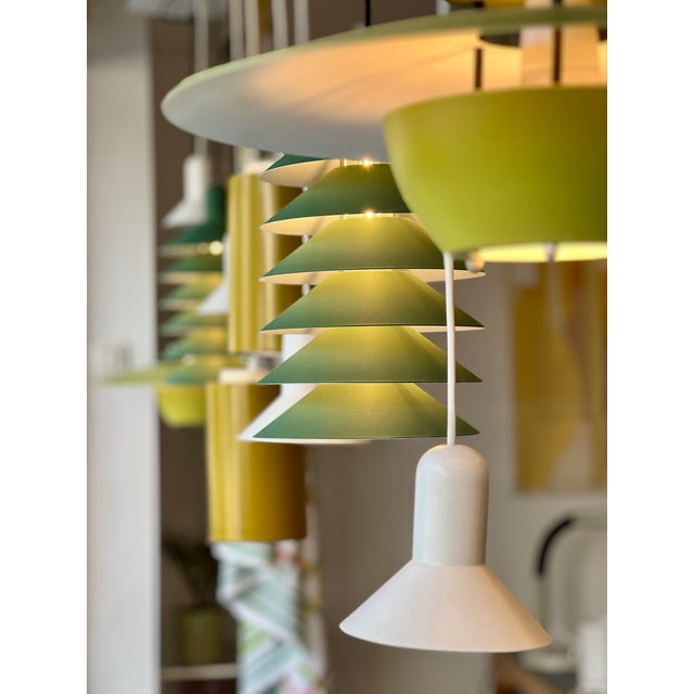 Tip Top Pendant Lamp attributed to Jørgen Gammelgaard, Denmark, 1970s For Sale - Image 5 of 9