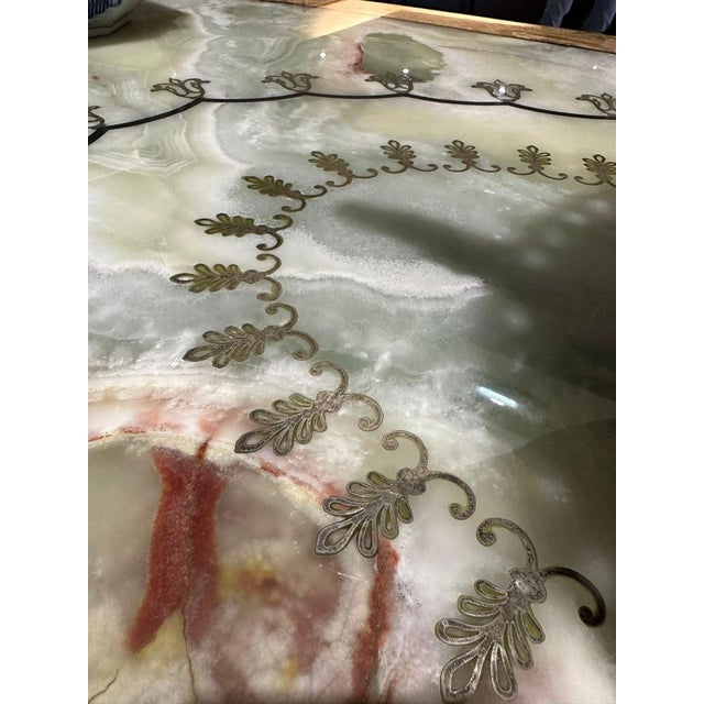 20th Century Italian Oval Dining Table For Sale - Image 9 of 17