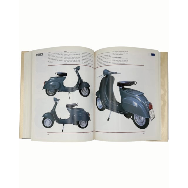 Signed Vespa Tecnica Vol. 2 1956–1964 Italian Scooter Design Reference Hardcover Book For Sale - Image 10 of 14