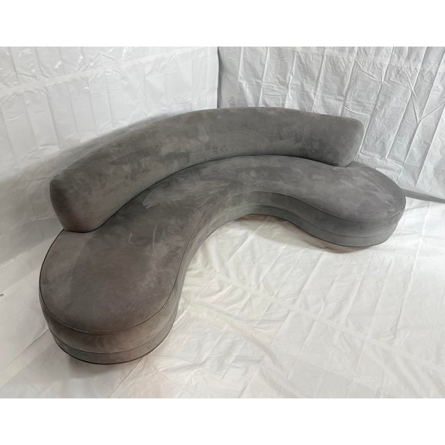 Vladimir Kagan for Directional Serpentine Sofa, 1970s Modernist Design, Usa 1970 For Sale - Image 9 of 18