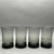 Glass Vintage MCM Smoke Gray Juice Glasses. Set of 4. For Sale - Image 7 of 10