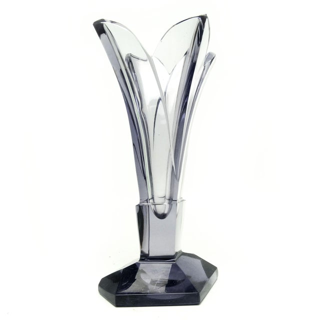 Art Deco Vase from Moser, Czechoslovakia, 1930s For Sale - Image 12 of 18