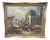 Burnett, Paris Street Scene, Oil Painting on Canvas For Sale