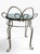 Wire Framed Hollywood Regency Style Vanity Stool Bench C. 1950/60's For Sale In New York - Image 6 of 10
