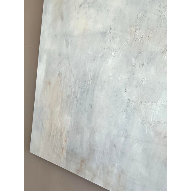 Vintage Boho Original Abstract Oil on Canvas For Sale - Image 10 of 12