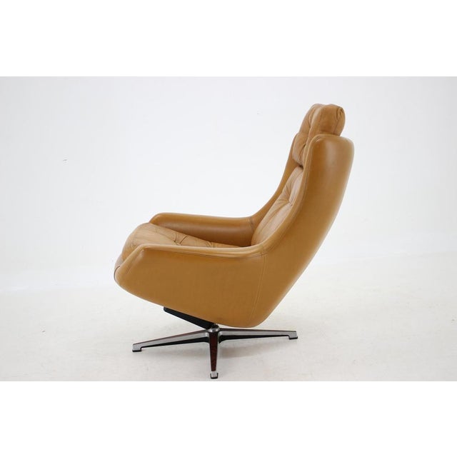 Leather Adjustable Armchair from Peem, Finland, 1970s For Sale - Image 10 of 18