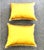 Newly made, custom linen and silk English/French Chinoiserie pillows with Flange. 10/90 fill