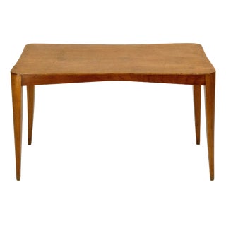 Mid-Century Modern Italian Wooden Coffee Table by Paolo Buffa, 1950s For Sale