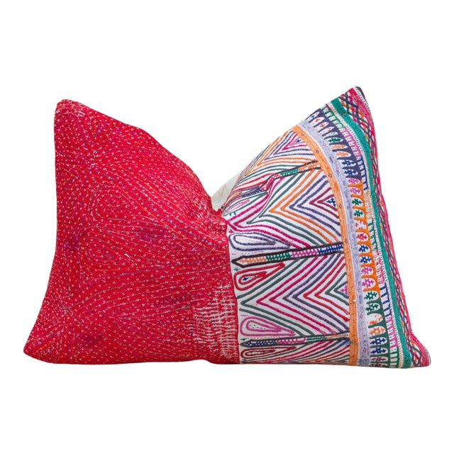 Bhun Antique Tribal Grain Sack Pillow For Sale