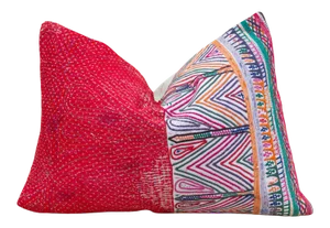 Bhun Antique Tribal Grain Sack Pillow
