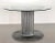 Italian Pedestal Dining Table in Chrome and Glass attributed to Gastone Rinaldi, 1970s For Sale - Image 10 of 13