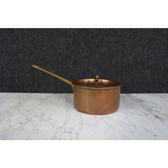 Copper Saucepan For Sale - Image 9 of 9