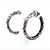 1990s 1990s Pair of John Hardy Estate Pebble Hoop Earrings Sterling Silver For Sale - Image 5 of 6