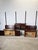 Mid-Century Modern Vintage Rud Thygesen & Johnny Sørensen for Hg Furniture Brazilian Rosewood Hg Systemi Three-Bay Modular Wall Unit, Denmark 1960s For Sale - Image 3 of 18