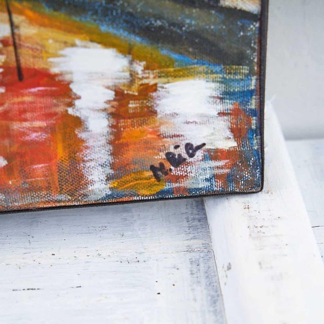 Charming Oil Painting on Canvas - Contemporary Venice