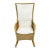 1990s Contemporary Lloyd Flanders Wicker Patio Rocking Chair, Attributed For Sale