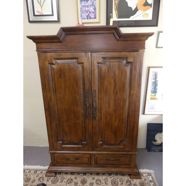 Drexel Heritage Entertainment Storage Armoire Chairish