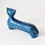 Blue Rimini Blu Cat Figurine by Aldo Londi for Bitossi, 1960s For Sale - Image 8 of 11