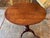 Brown 19th Century Oval Tilt-Top Pedestal Table For Sale - Image 8 of 12