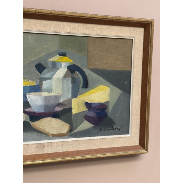 Bo Arne Irehall, Still Life, 1960s, Oil on Canvas, Framed For Sale - Image 12 of 18