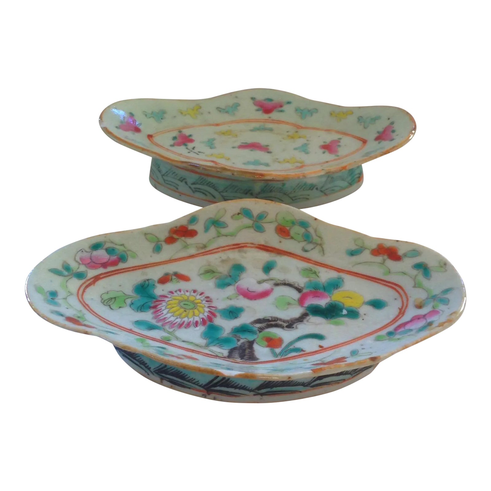 18th C. Chinese Export Serving Dishes, A Pair Chairish